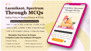 One Stop Solution For General Studies Through MCQs or PYQs In Bilingual Mode (English/Hindi). Highly Beneficial For - UPSC, PSC, CDS, NDA, UPPSC, RPSC, BPSC, MPPSC, TNPSC, UKPSC, APPSC, MPSC, Police SI/Constable, RRB NTPC, SSC CGL, CHSL, GD, CPO/CISF, Lekhpal, Patwari and many other sarkari exam / sarkari job.
