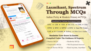 One Stop Solution For General Studies Through MCQs or PYQs In Bilingual Mode (English/Hindi). Highly Beneficial For - UPSC, PSC, CDS, NDA, UPPSC, RPSC, BPSC, MPPSC, TNPSC, UKPSC, APPSC, MPSC, Police SI/Constable, RRB NTPC, SSC CGL, CHSL, GD, CPO/CISF, Lekhpal, Patwari and many other sarkari exam / sarkari job.
